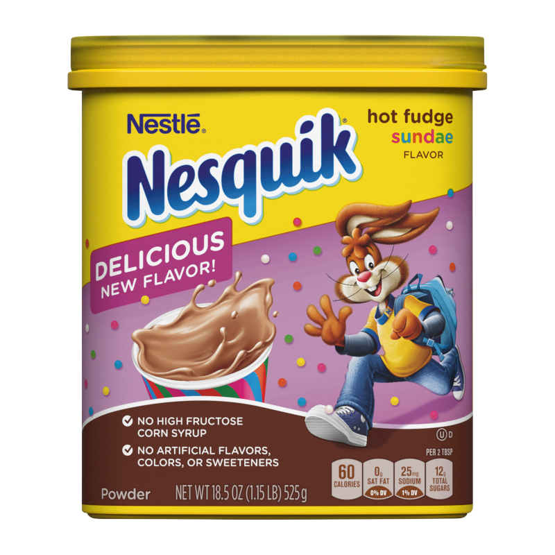 Nesquik American Hot Fudge Sundae Drink Mix - 18.5oz (525g)