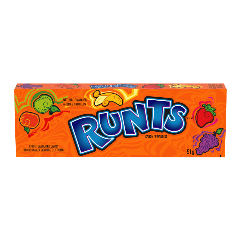 Runts Candy Slim Box - 1.8oz (51g)