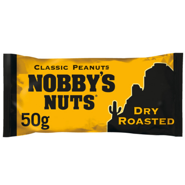 NOBBY'S NUTS DRY ROASTED 40g