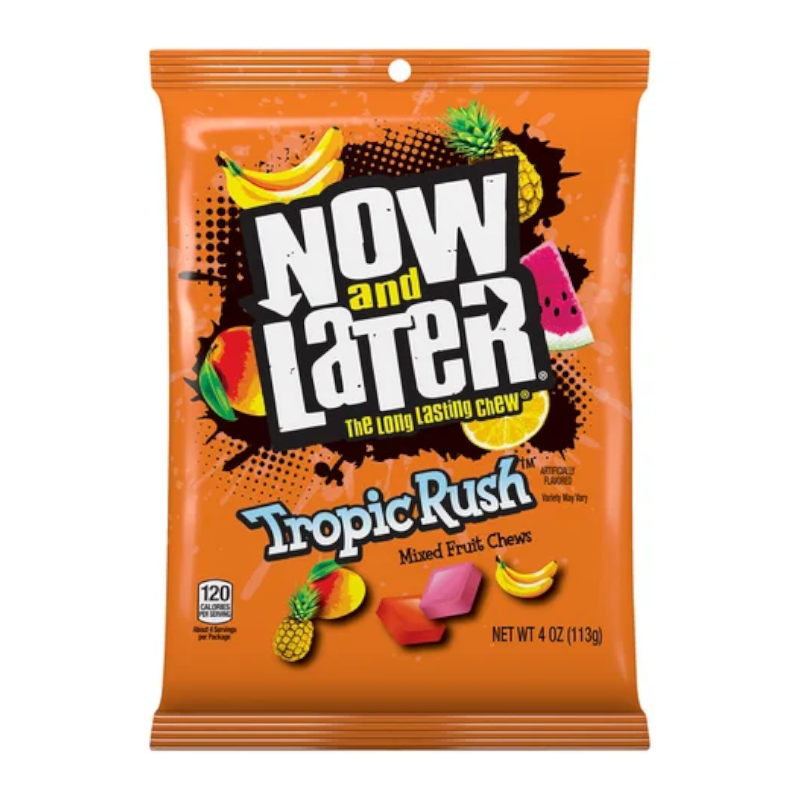 Now & Later Tropic Rush Peg Bag - 4oz (113g)