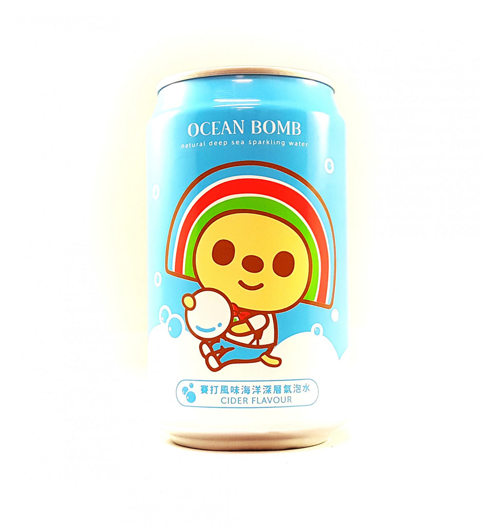 Ocean Bomb Deep Sea Sparkling Water Cider Flavour - 330ml