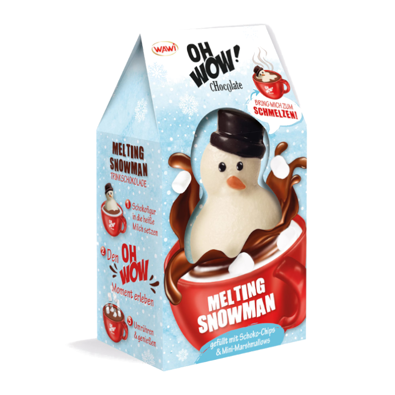 OH WOW! Melting Snowman Hot Chocolate - 2.64oz (75g)