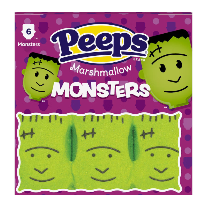 Peeps Halloween Marshmallow Monsters 6PK - 3oz (85g)