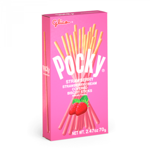 Pocky Strawberry 2.47oz (70g)