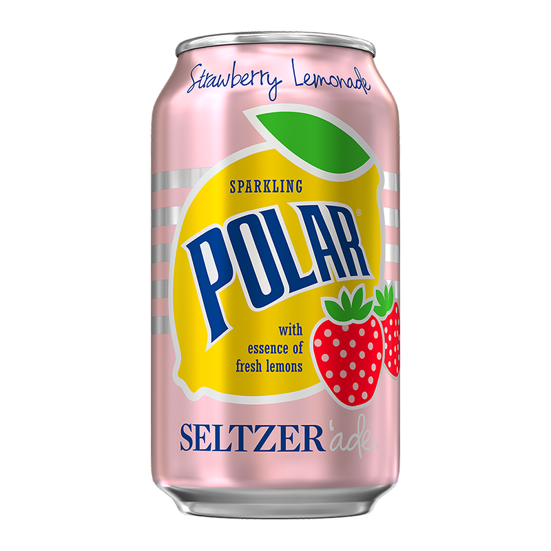Polar Seltzer'Ade Strawberry Lemonade - 12fl.oz (355ml)