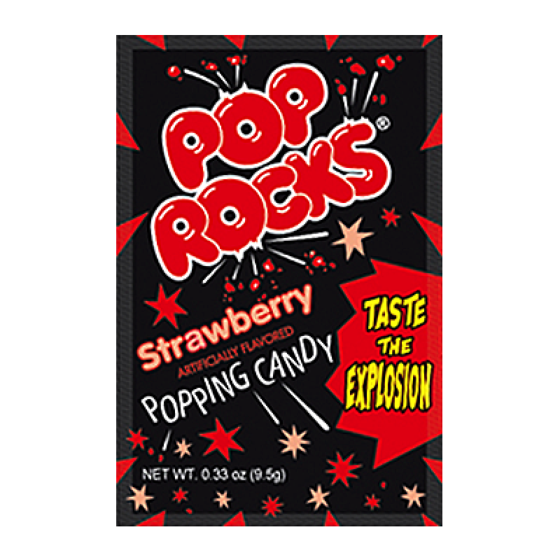 Pop Rocks Strawberry - 0.33oz (9.5g)