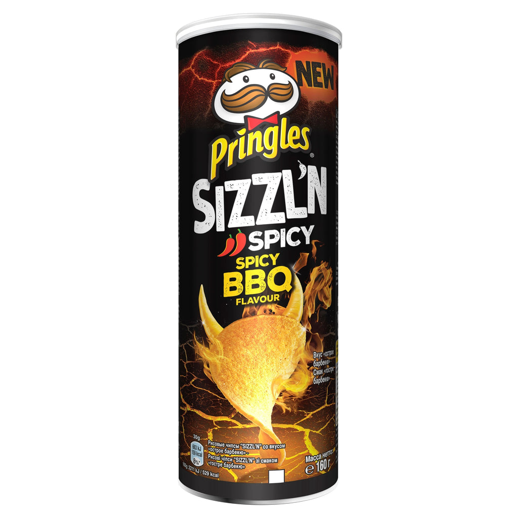 Pringles Sizzl'n Spicy BBQ - 180g