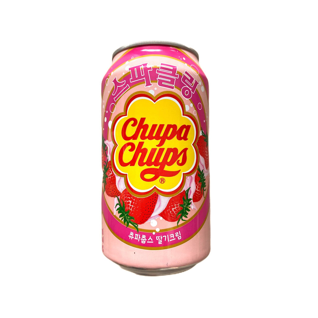 Korean Chupa Chups Sparkling Strawberry 345ml