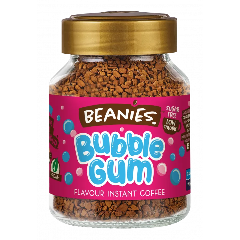 Beanies Bubblegum Flavour Instant Coffee - 50g