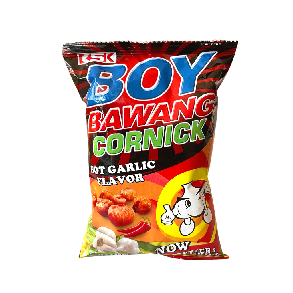 Boy Bawang Cornick Hot Garlic Flavour - 100g