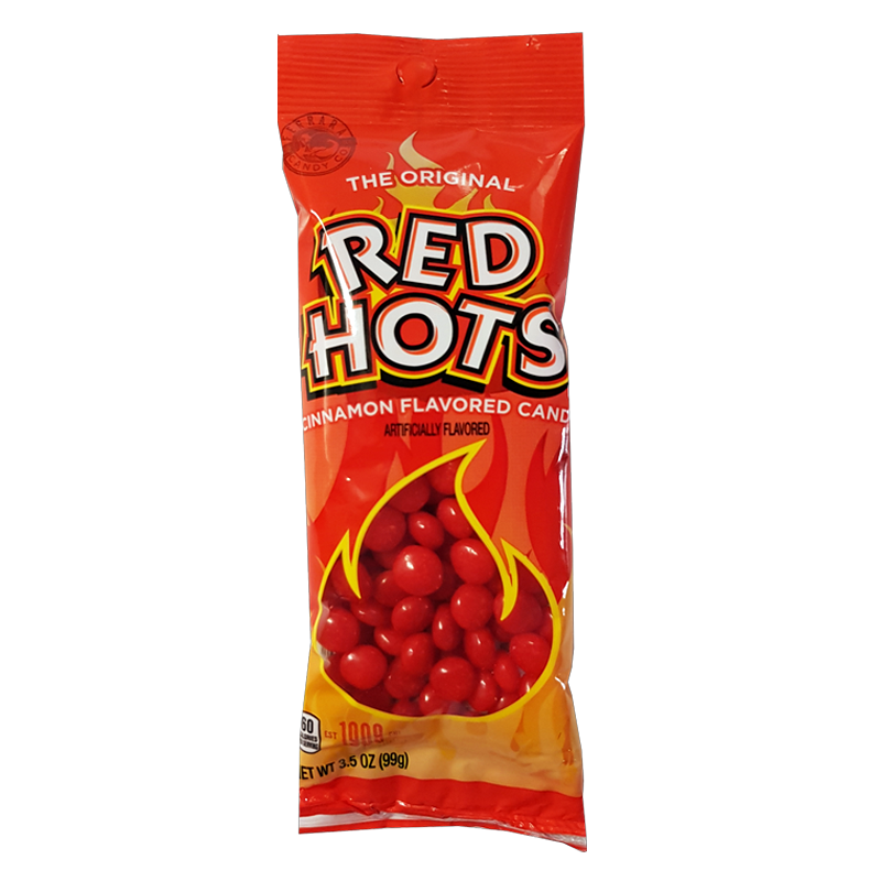 Red Hots Flex Peg Bag - 3.5oz (99g)