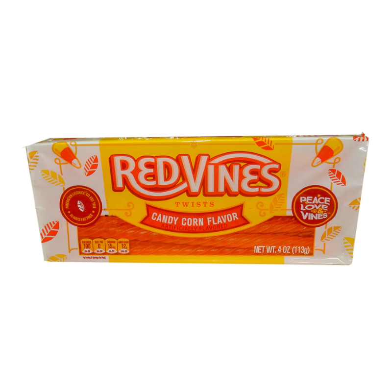 Red Vines Candy Corn Flavour Twists Tray - 4oz (113g)