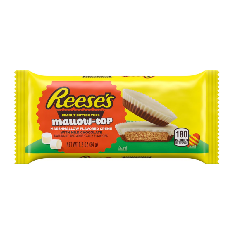 Reese's Peanut Butter Cups Mallow-Top (Easter Limited Edition) - 1.2oz (34g)