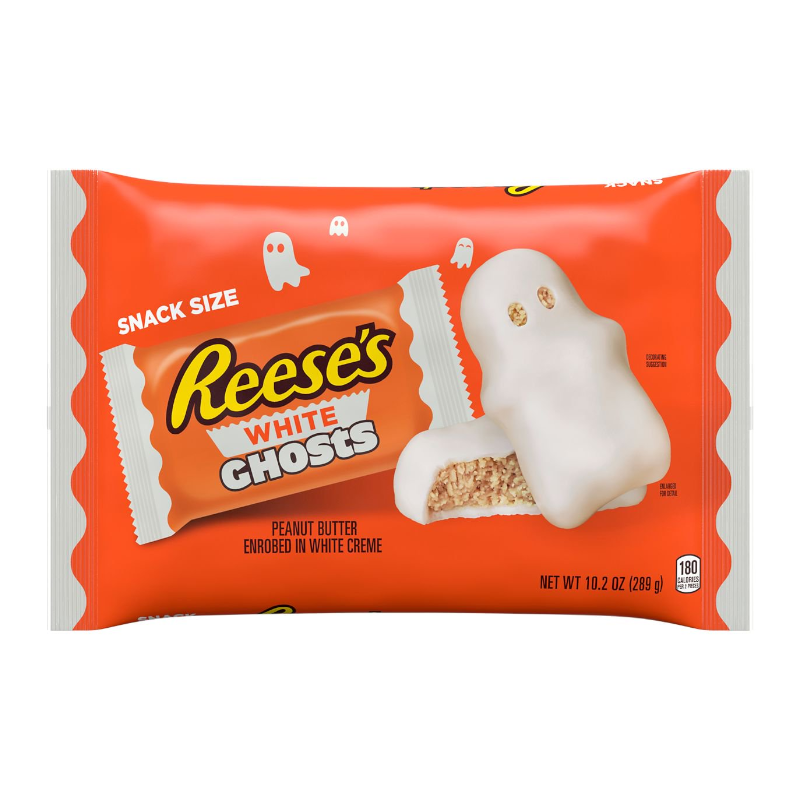 Reese's White Chocolate Ghosts Snack Size - 9.6oz (272g)