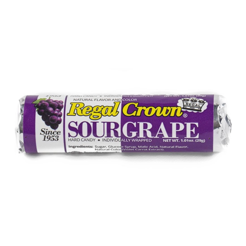 Regal Crown Sour Grape Roll - 1.01oz (29g)