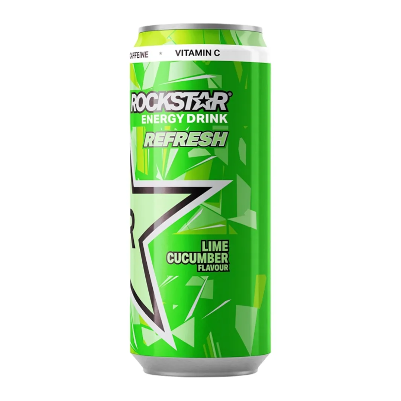 Rockstar Refresh Cucumber Lime Energy Drink - 500ml