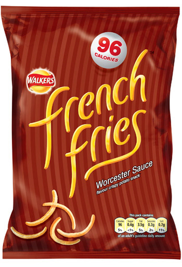 Walkers French Fries Worcester Sauce 22g