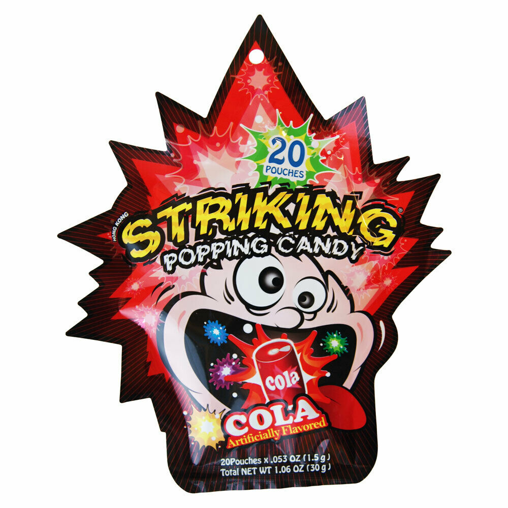 Striking Popping Candy Cola Flavour - 30g