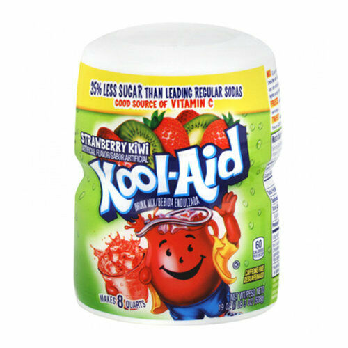 Kool Aid Strawberry/Kiwi Drink Mix Tub - 19oz (538g)