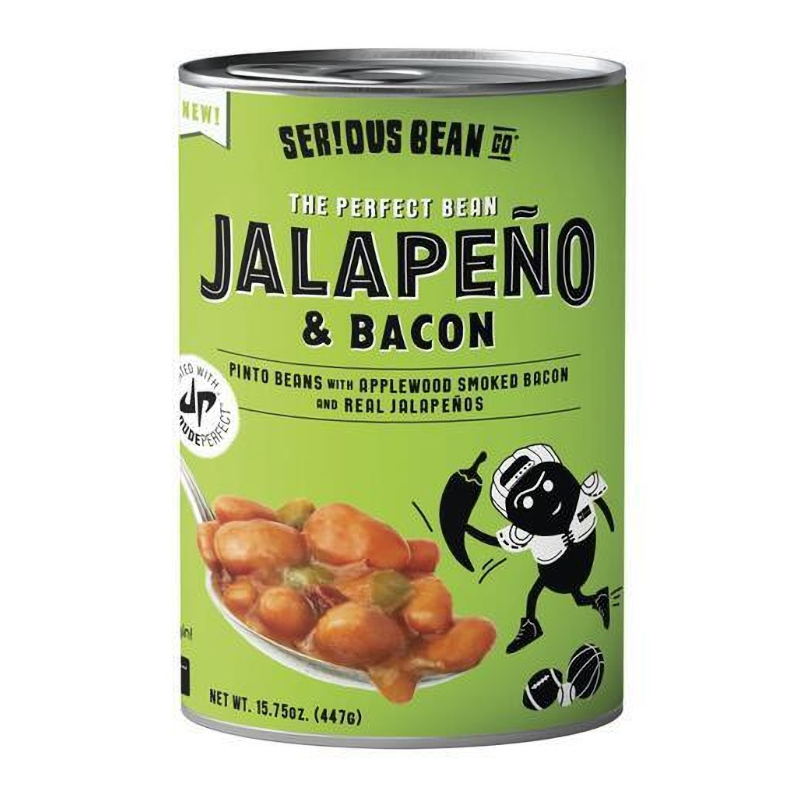 Serious Bean Co Jalapeno & Bacon Beans - 15.75oz (446g)