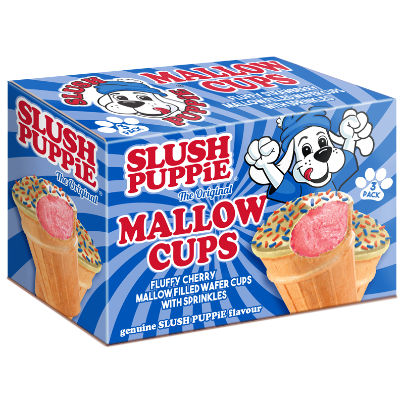 Slush Puppie Cherry Mallow Cups 3-Pack