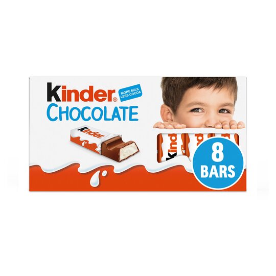 Kinder Chocolate 8 Pack - 3.56oz (101g)