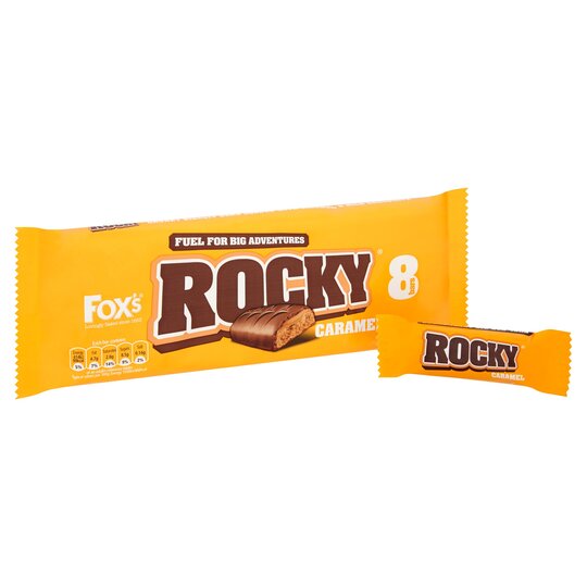 Fox's Rocky Caramel 8Pk 168G