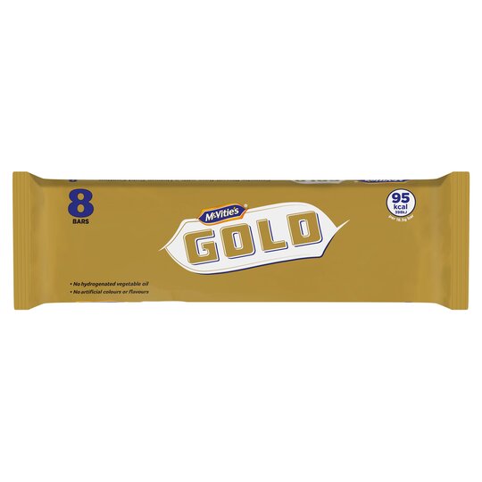 Mcvitie's Gold Bars 7 Pack 124G