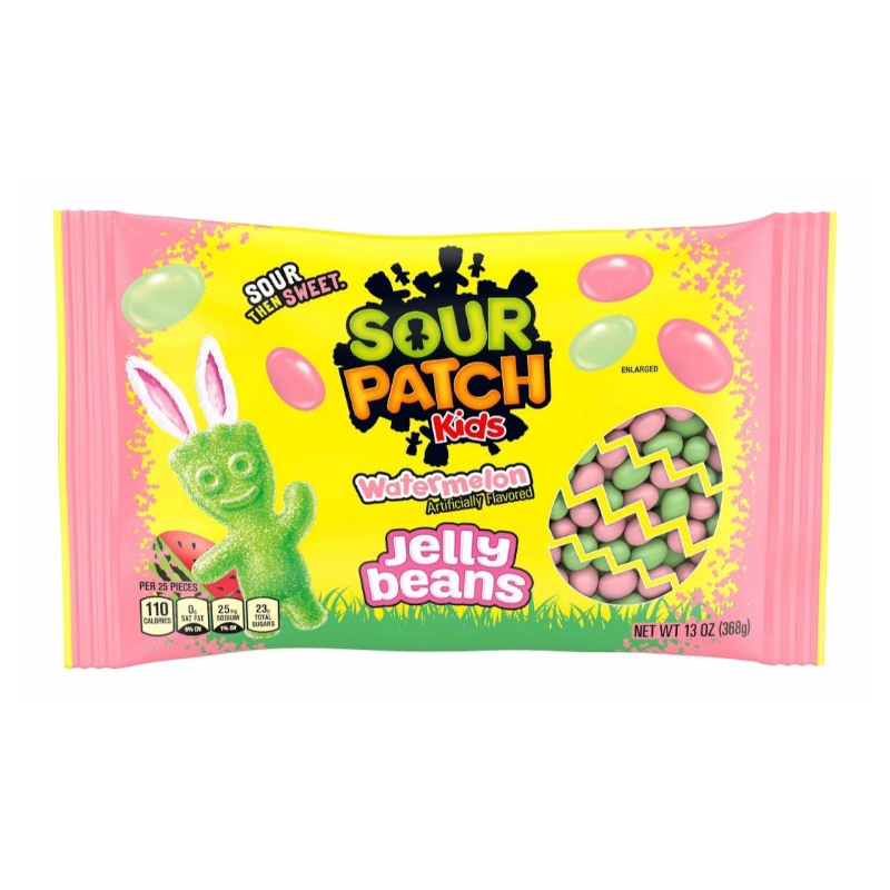 Sour Patch Watermelon Jelly Beans - 13oz (368g)