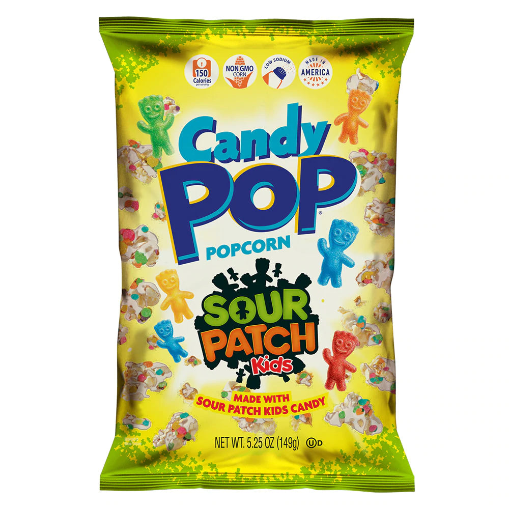 Candy Pop Sour Patch Kids Popcorn - 5.25oz (149g)
