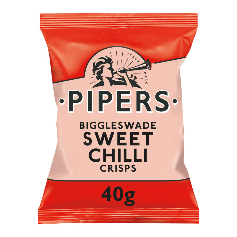 Pipers Biggleswade Sweet Chilli Crisps - 40g