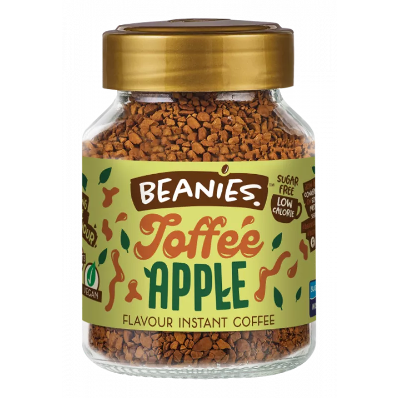Beanies Toffee Apple Flavour Instant Coffee - 50g