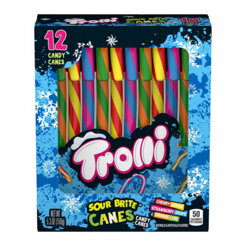Trolli Sour Brite Candy Canes - 5.3oz (150g)
