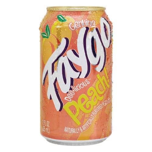 Faygo Peach Can 355ml