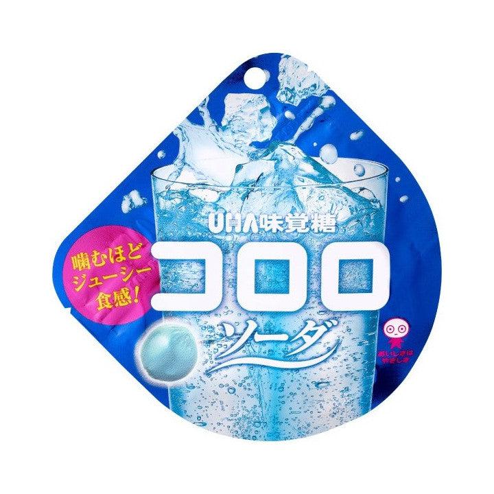 Japanese UHA Kororo Gummy Soda Flavour Candy - 48g