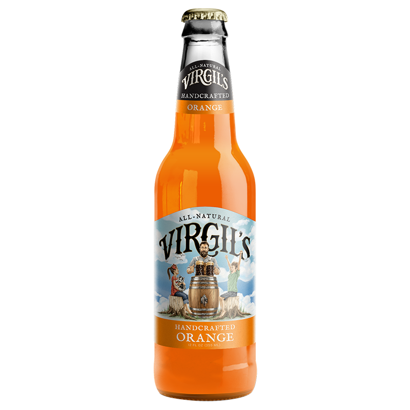 Virgil's All-Natural Handcrafted Orange Soda - 12fl.oz (355ml)