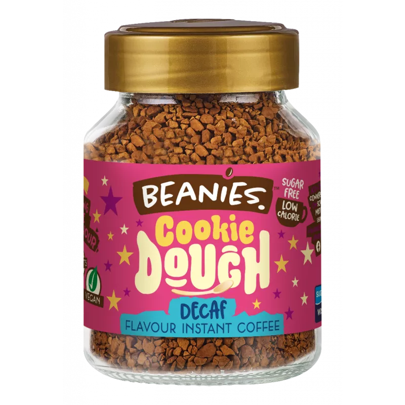 Beanies Decaf Cookie Dough Flavour Instant Coffee - 50g