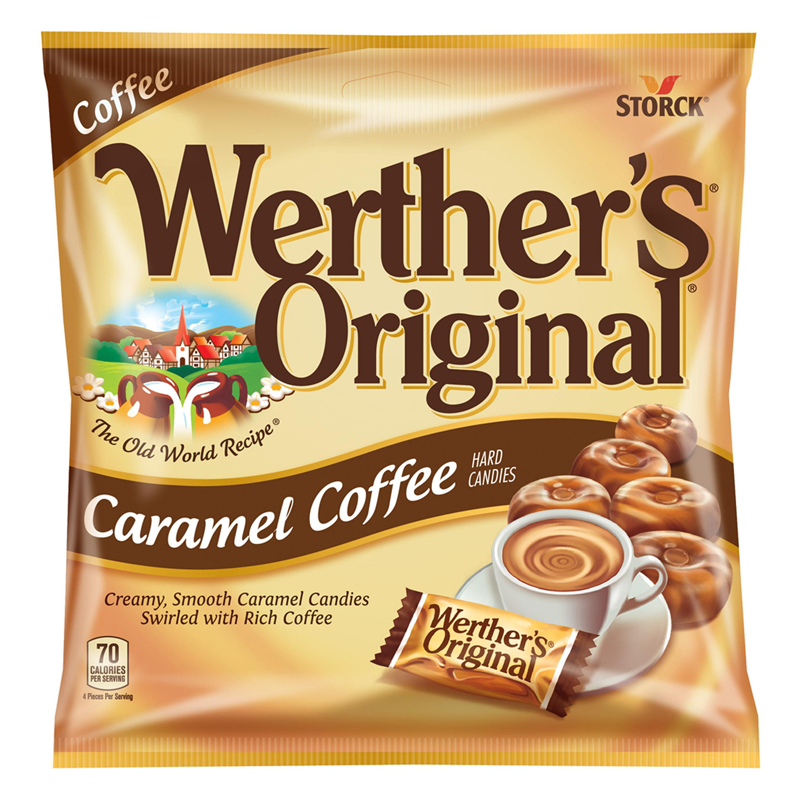Werther's Original Caramel Coffee Hard Candies - 2.65oz (75g)