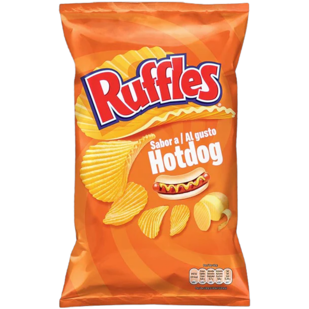 Ruffles Hot Dog Flavour Potato Chips - 4.5oz (130g)