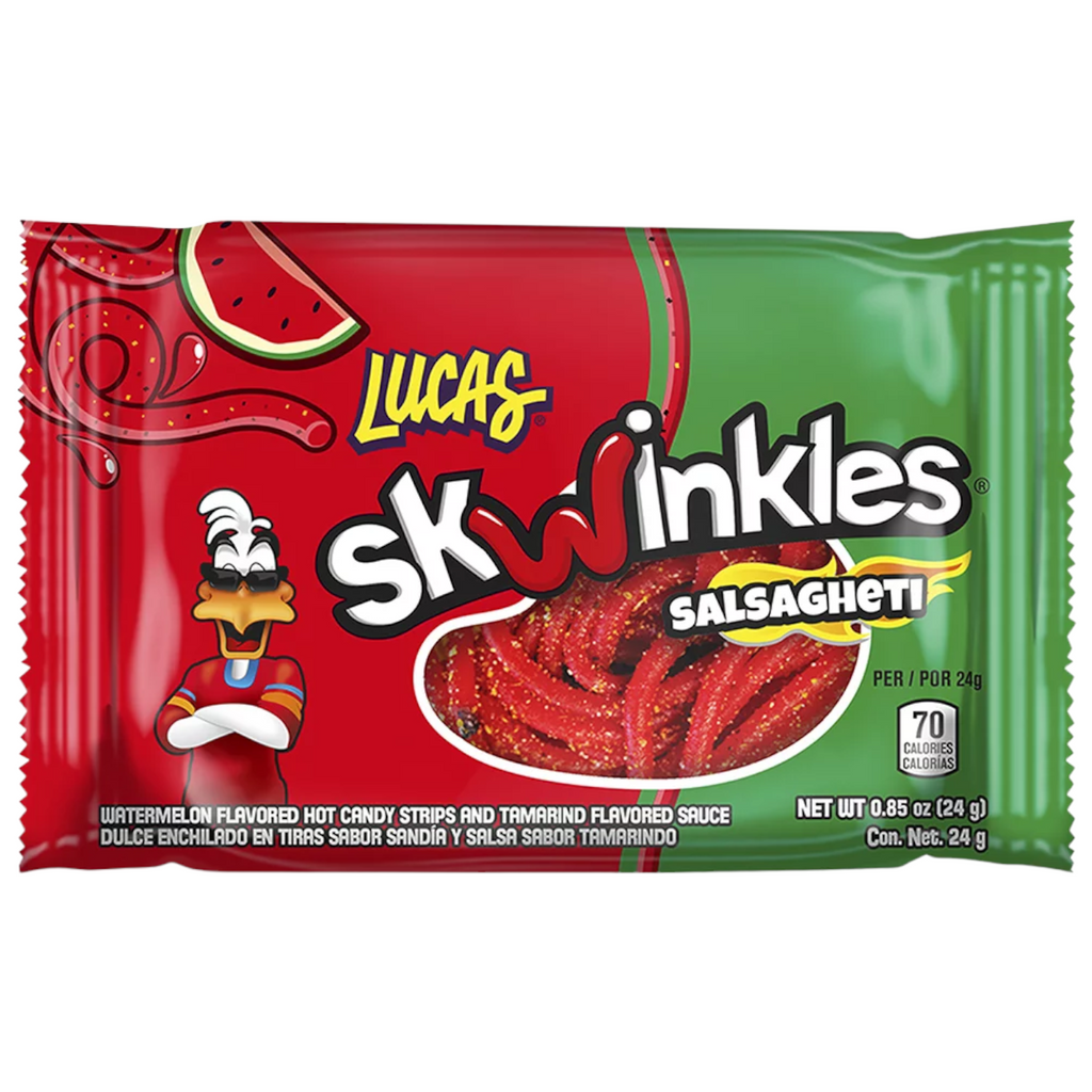 Skwinkles Salsagheti Hot Mexican Candy Laces - 0.85oz (24g)