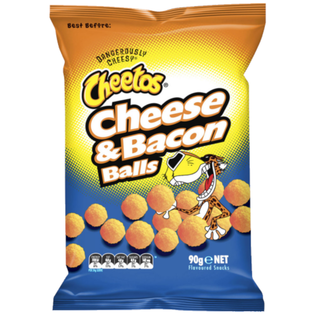 Cheetos Cheese & Bacon Balls (Australia) - 3.17oz (90g)