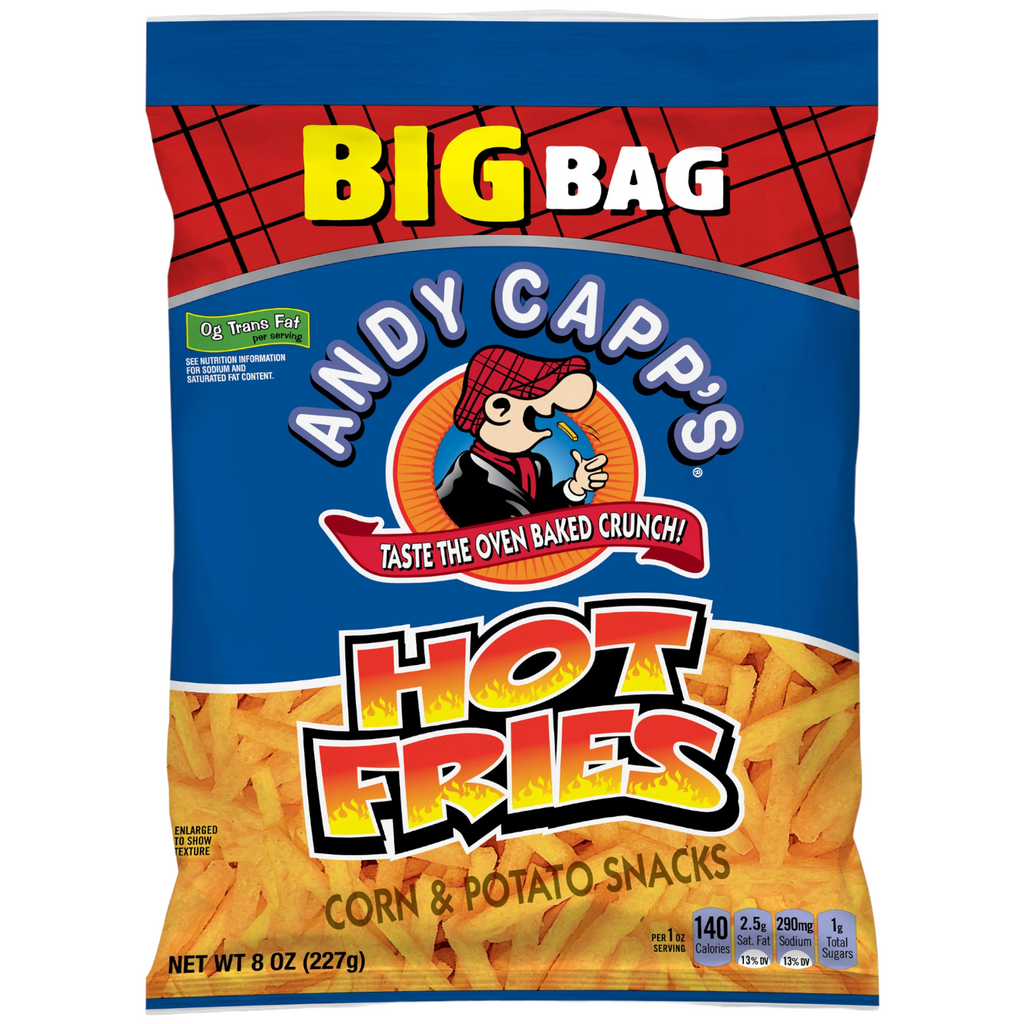 Andy Capp's Hot Fries BIG BAG - 8oz (226g)