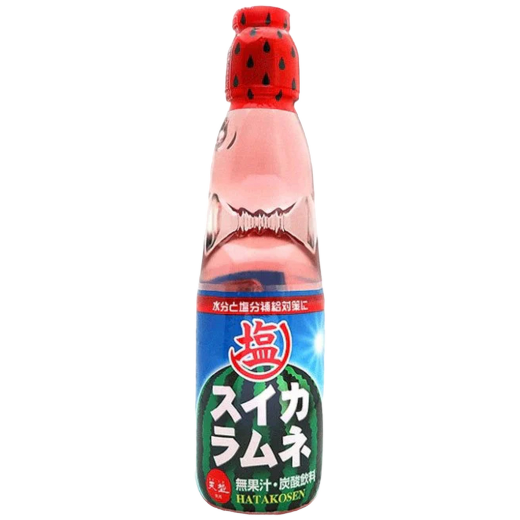 Hatakosen Salted Watermelon Ramune Soda - 6.76ml (200ml)