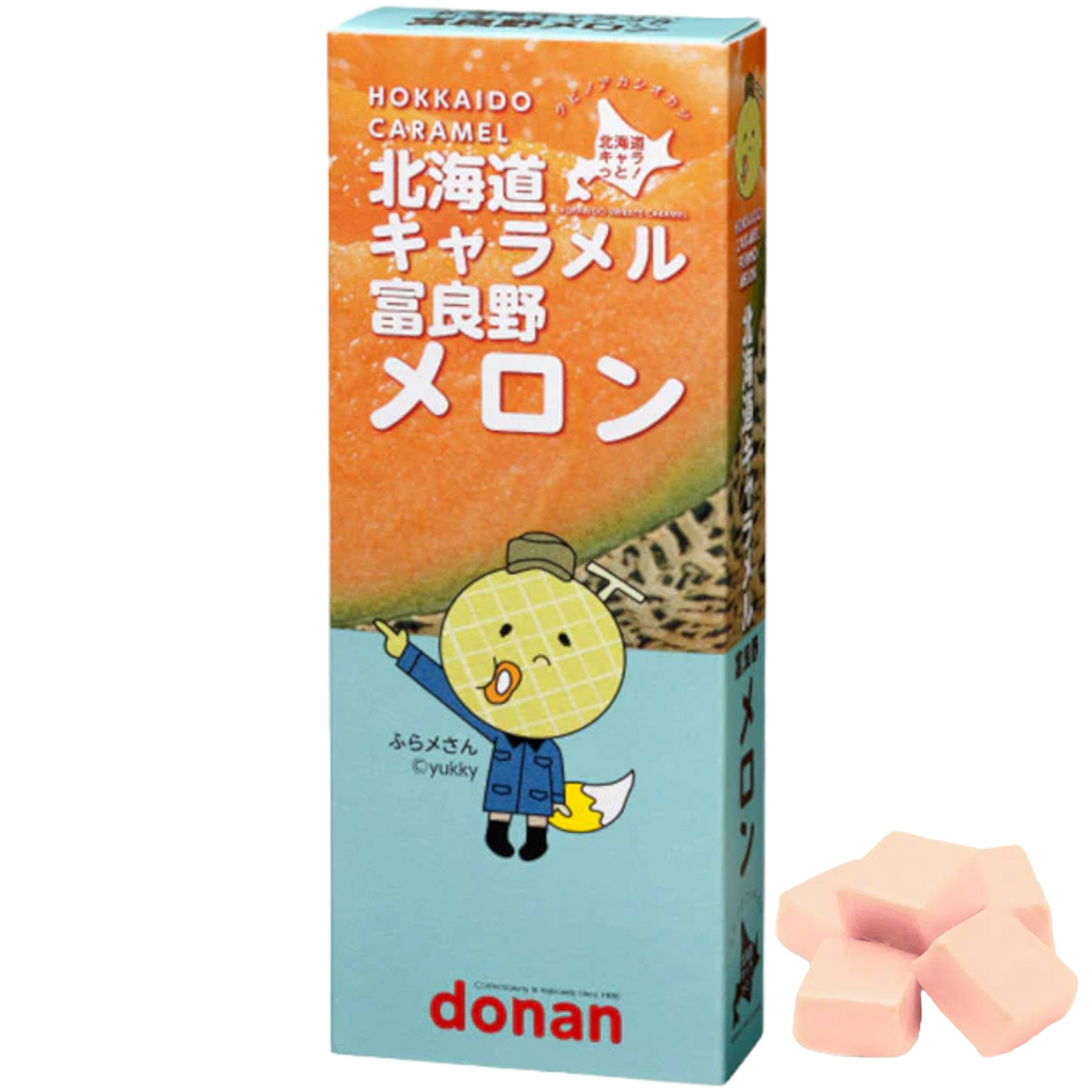 Donan Hokkaido Furano Melon Caramels (Japan) - 2.53oz (72g)