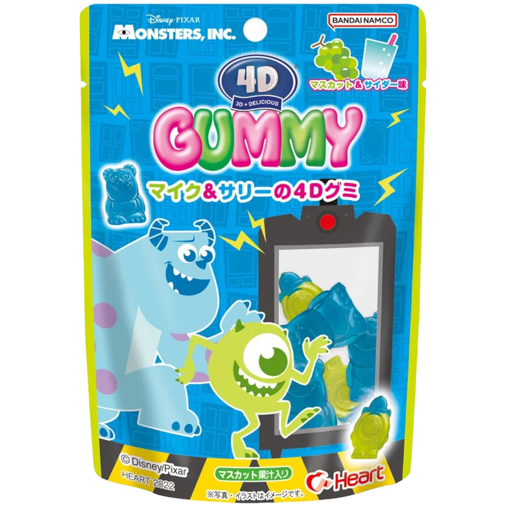 4D Gummy Monsters Inc (Japan) - 2.54oz (72g)