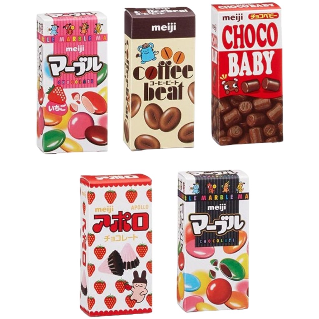 Meiji Petit Chocolate Assortment - 1.76oz (50g)