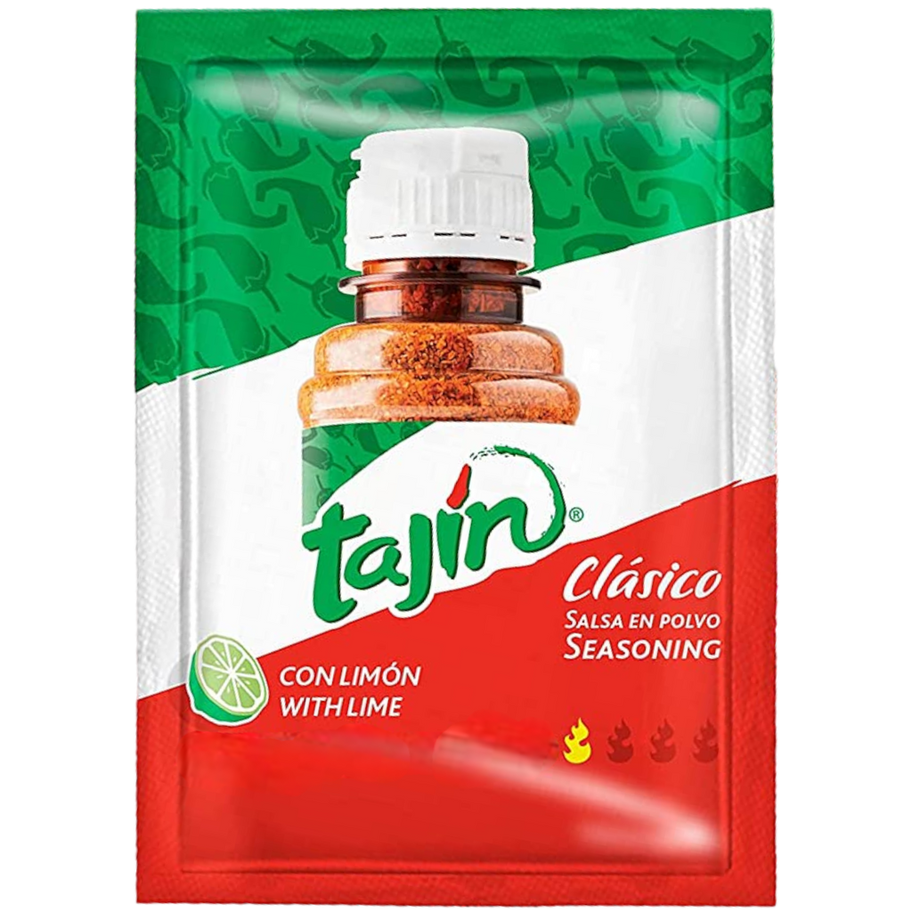 Tajin Clasico Chilli & Lime Seasoning Sachet (Mexican) - 0.14oz (4g)