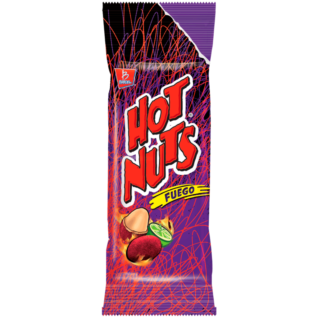 Barcel Takis Hot Nuts Fuego (Mexico) - 2.89oz (82g)