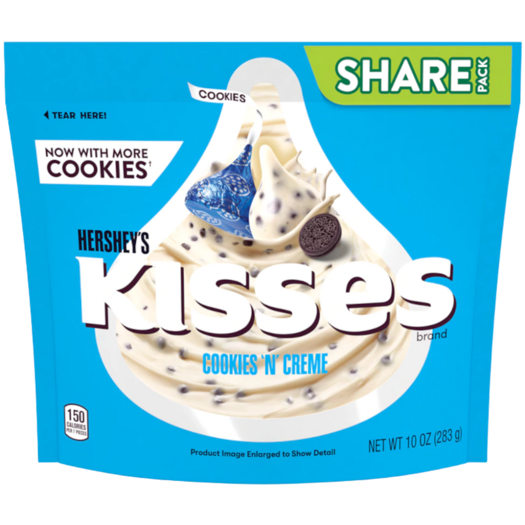 Hershey's Kisses Cookies 'N' Creme - 10oz (284g)