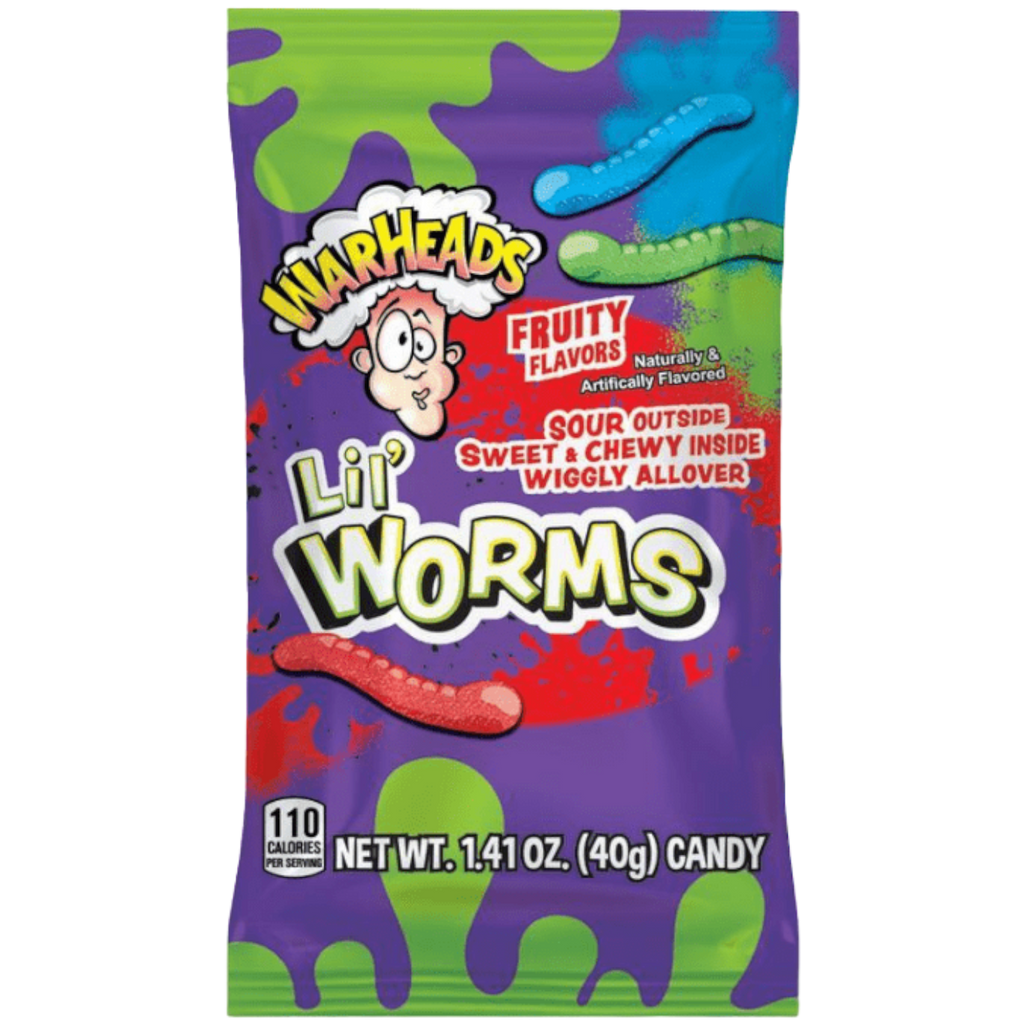 Warheads Lil’ Worms - 1.41oz (40g)